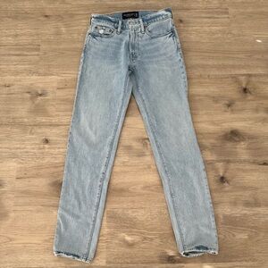 Abercrombie & Fitch Light Blue vintage stretch 90s slim Jeans